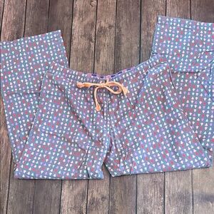 Xhilaration Cotton Pine Tree Print Flannel Pajama Pants Sz Large